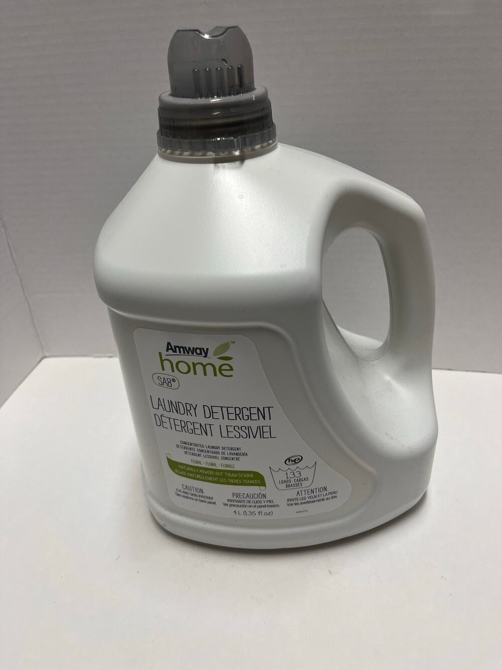 Amway Home SA8 Liquid Laundry Detergent 4L 133 Loads HE Floral Concentrated